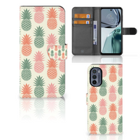 Motorola Moto G62 5G Book Cover Ananas - thumbnail