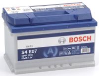 Bosch Blue auto accu S4E07 - 65Ah - 650A - aangepast voor voertuigen met start-stopsysteem S4E07