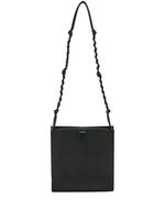 Jil Sander medium Tangle lizard-embossed crossbody bag - Noir - thumbnail