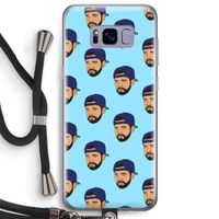 Drake Away: Samsung Galaxy S8 Plus Transparant Hoesje met koord