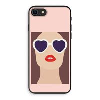 Red lips: iPhone SE 2020 Biologisch afbreekbaar hoesje