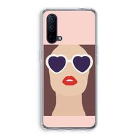 Red lips: OnePlus Nord CE 5G Transparant Hoesje
