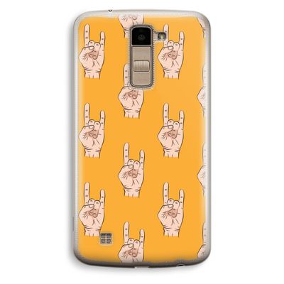 Rock: LG K10 (2016) Transparant Hoesje