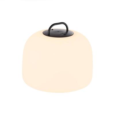 Nordlux TafellampKettle To-Go oplaadbaar wit met zwart Ø 36cm - 2018013003