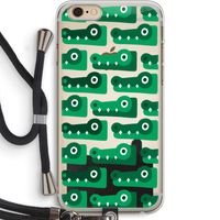 Crocs: iPhone 6 PLUS / 6S PLUS Transparant Hoesje met koord