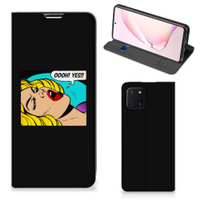 Samsung Galaxy Note 10 Lite Hippe Standcase Popart Oh Yes - thumbnail