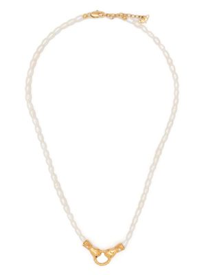Missoma x Harris Reed collier In Good Hands - Blanc