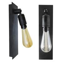 Messing Wandlamp Ritz Antiek Zwart
