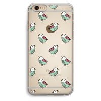 Vogeltjes: iPhone 6 Plus / 6S Plus Transparant Hoesje Vogeltjes: iPhone 6 Plus / 6S Plus Transparant Hoesje