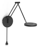 Steinhauer Wand leeslampSoleil zwart - 3259ZW
