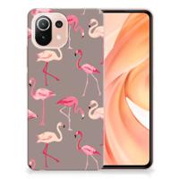 Xiaomi Mi 11 Lite | 11 Lite 5G NE | TPU Hoesje | Flamingo