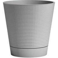 Vaso riserva acqua - GARDEN ID - Green Care Sense Blu-Grigio 40 cm - Garanzia 10 anni - 100% riciclato