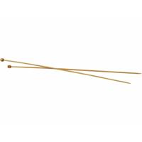 Bamboe breinaalden - size nr 3 - hout - 35 cm lang - breien