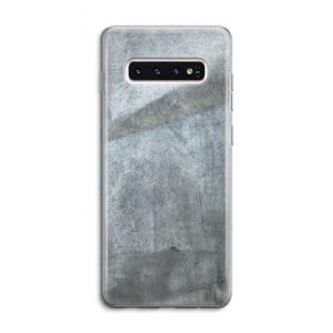 Grey Stone: Samsung Galaxy S10 4G Transparant Hoesje
