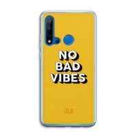 No Bad Vibes: Huawei P20 Lite (2019) Transparant Hoesje No Bad Vibes: Huawei P20 Lite (2019) Transparant Hoesje