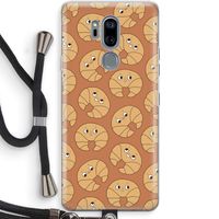Croissant: LG G7 Thinq Transparant Hoesje met koord