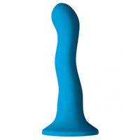 NS Novelties - Colours Wave Dildo 6 Inch Blauw