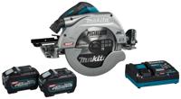 Makita HS011GT201 | 40 V Max | Cirkelzaag | 270 mm | 5,0 Ah (2 st), snellader in Doos - HS011GT201