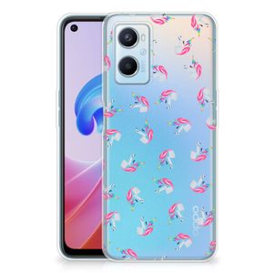 TPU bumper voor OPPO A96 | OPPO A76 Unicorns