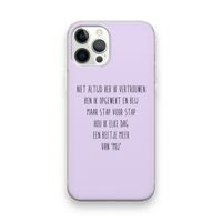 Zelfvertrouwen: iPhone 12 Pro Transparant Hoesje