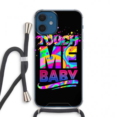 Touch Me: iPhone 12 mini Transparant Hoesje met koord