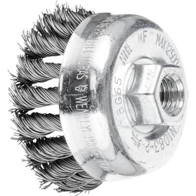 PFERD TOOLS 43305001 Komborstel getordeerd TBG Ø 65 mm M14 staaldraad-Ø 0,50 voor haakse slijpers 1 stuk(s)