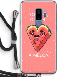 One In A Melon: Samsung Galaxy S9 Plus Transparant Hoesje met koord