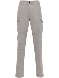 Eleventy pantalon droit à poches cargo - Gris