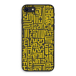 Majorelle Blue Print: iPhone SE 2020 Biologisch afbreekbaar hoesje