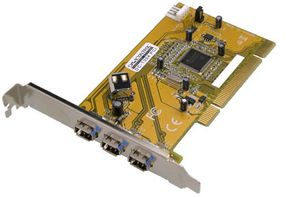 Dawicontrol DC-1394 PCI FireWire Controller 3 poorten PCI Express kaart PCI