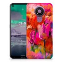 Smartphone hoesje Nokia 3.4 Tulips
