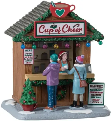 Lemax cup of cheer kerstdorp tafereel Caddington Village 2024
