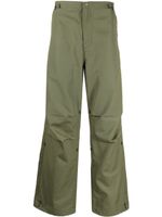 Maharishi pantalon ample à broderies - Vert - thumbnail