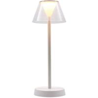 Snoerloze tafellamp - LUMISKY - BEVERLY WHITE - H34 cm - warm witte LED