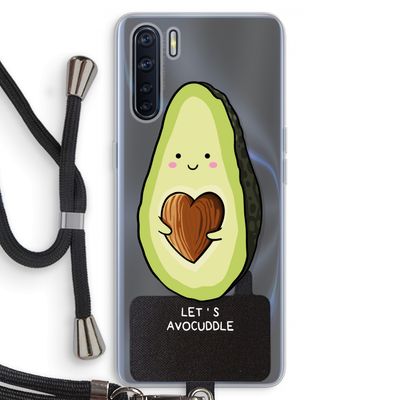 Avocuddle: Oppo A91 Transparant Hoesje met koord