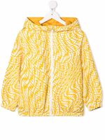 Fendi Kids veste bomber à imprimé monogrammé - Jaune