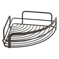 Metaltex badkamerrek 20x20x6 cm zwart