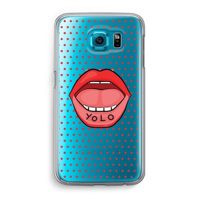 Yolo Denise: Samsung Galaxy S6 Transparant Hoesje