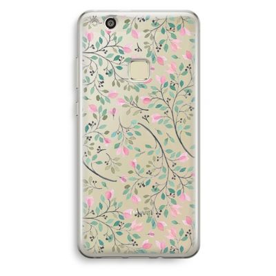 Sierlijke bloemen: Huawei Ascend P10 Lite Transparant Hoesje