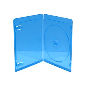 MediaRange BOX39-50 CD-doosje Blu-Ray-doos 1 schijven Blauw, Transparant