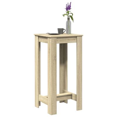 Bartafel 51x50x103,5 cm bewerkt hout sonoma eikenkleurig
