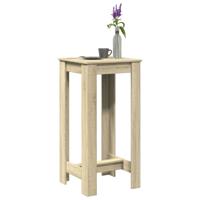 Bartafel 51x50x103,5 cm bewerkt hout sonoma eikenkleurig Bartafel 51x50x103,5 cm bewerkt hout sonoma eikenkleurig