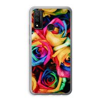 Neon bloemen: Huawei P Smart (2020) Transparant Hoesje