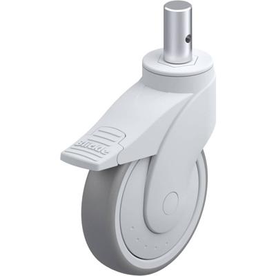 Blickle LWG-TPA 126KF-FI-ZA55 Kunststog zwenkwiel Wieldiameter: 125 mm Draagvermogen (max.): 110 kg 1 stuk(s)