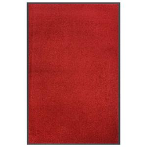 vidaXL Deurmat 80x120 cm rood