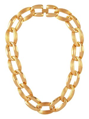 Susan Caplan Vintage collier en chaîne Napier pre-owned (années 1980) - Or