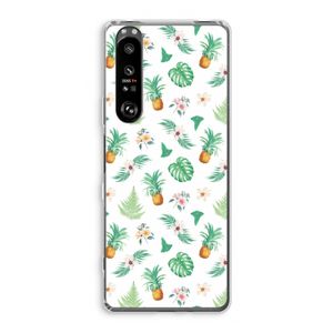 Ananas bladeren: Sony Xperia 1 III Transparant Hoesje
