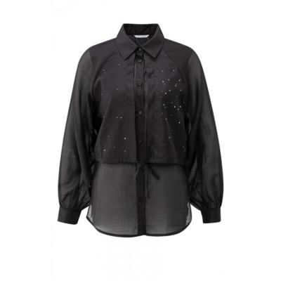 YAYA - Zwart | unisex | Blouse | Zwart | 42 | regular | Kamst mode
