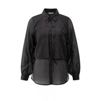YAYA - Zwart | unisex | Blouse | Zwart | 42 | regular | Kamst mode
