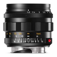 Leica 11686 Noctilux-M 50mm F/1.2 ASPH. black paint finish - thumbnail